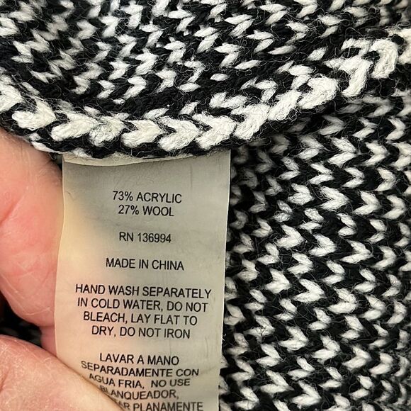 Soni Sweater Coat Size 1X Long Line - Picture 10 of 10